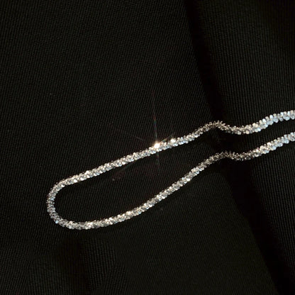 Silver Color Choker Necklace