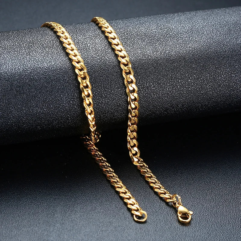 3D Vertical Bar layering Stainless Steel Geometric Pendant Necklaces for Men.