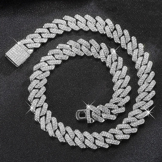 15MM Cuban Link Chain Necklace
