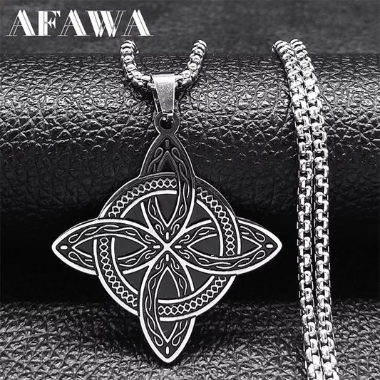 Witch Knot anti rust Necklace