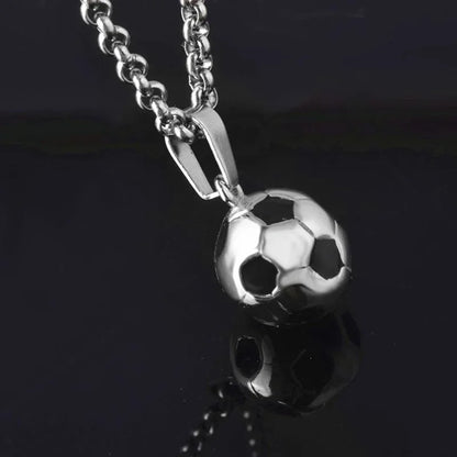 Fashion Sports soccer Pendant Necklace